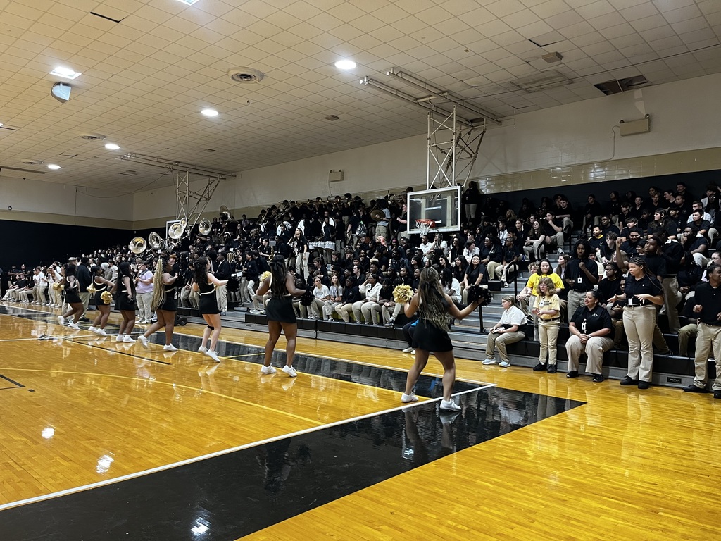 pep rally crowd