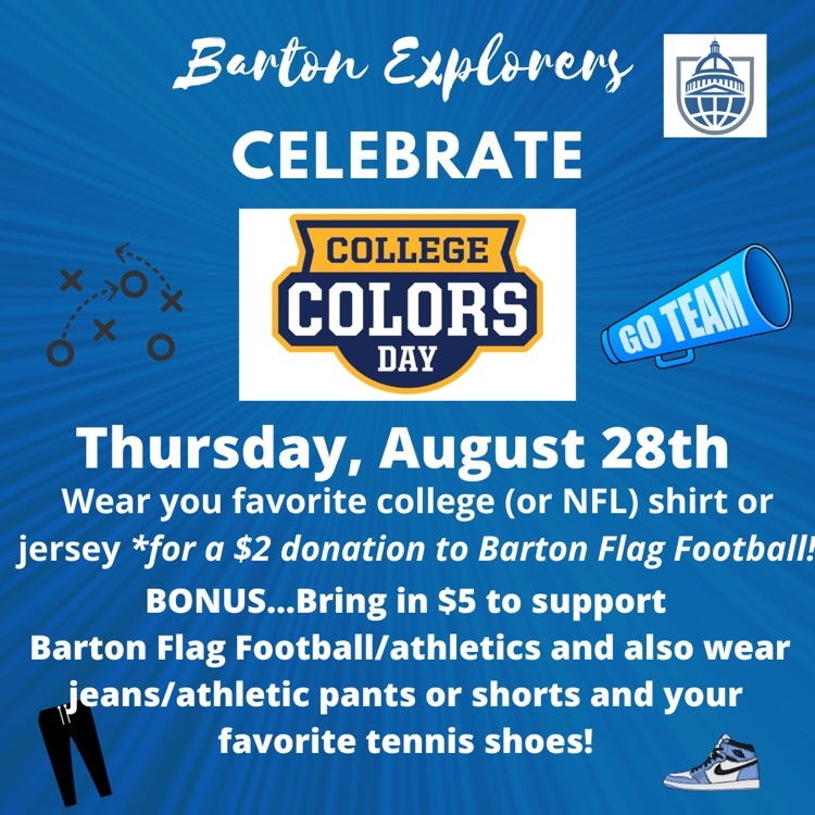 College Colors Fundraiser 