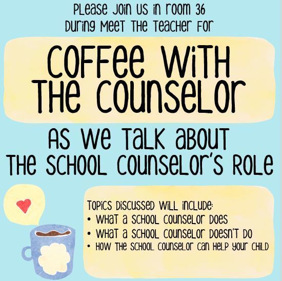 Coffee with Counselor