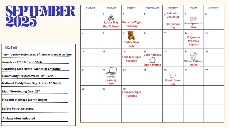 September Events