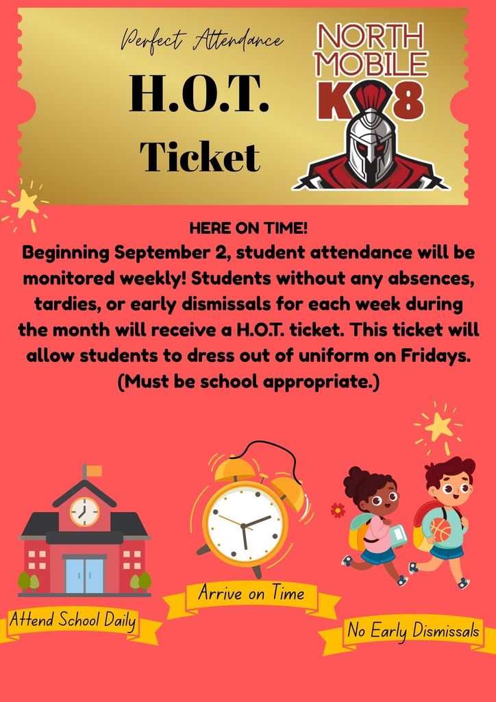 Here On Time Attendance Flyer