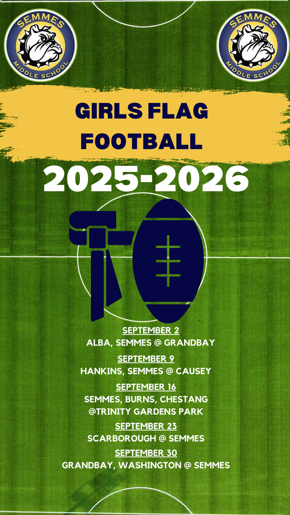 Flag Football Schedule 2025