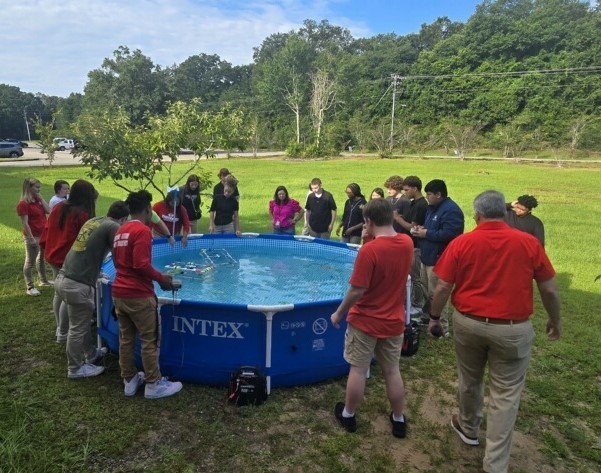 Moving those underwater robots!