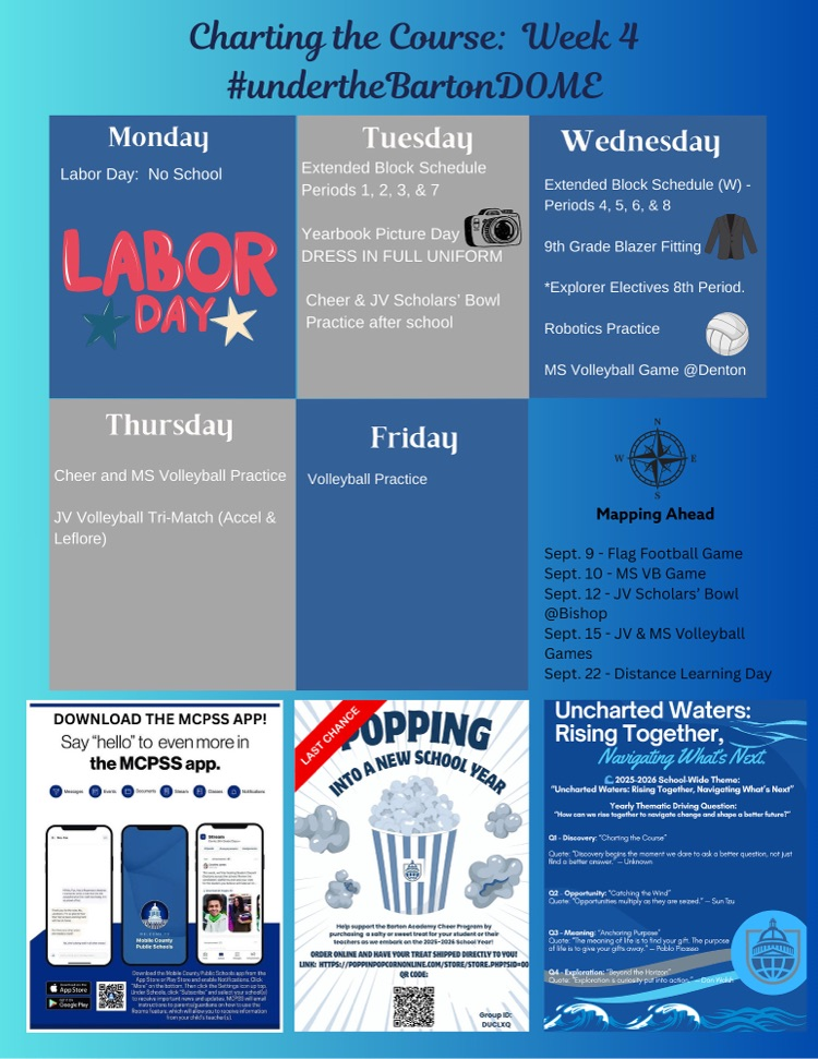 charting the course week 4