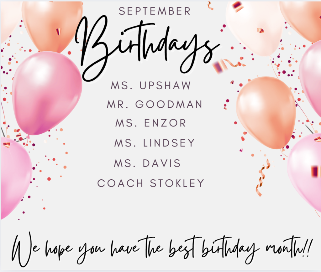 2025 September Birthdays