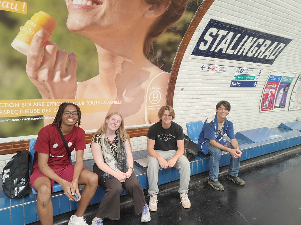 students traveling