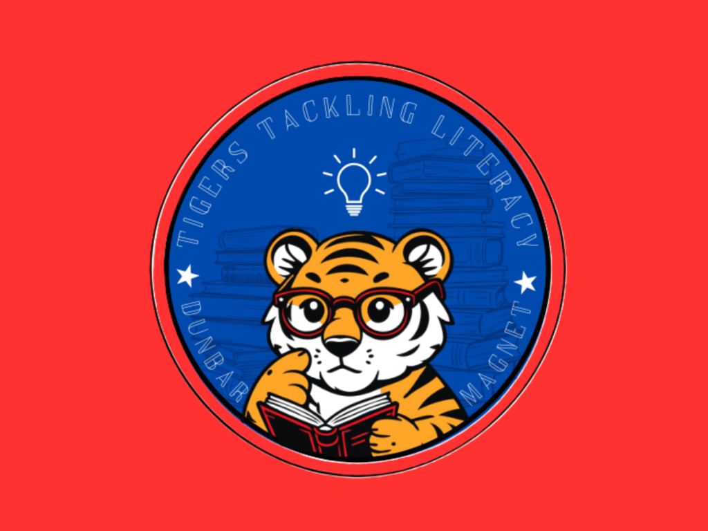 Dunbar Tigers Tackling Literacy logo