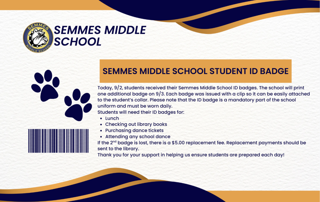 Student ID Badge 2025