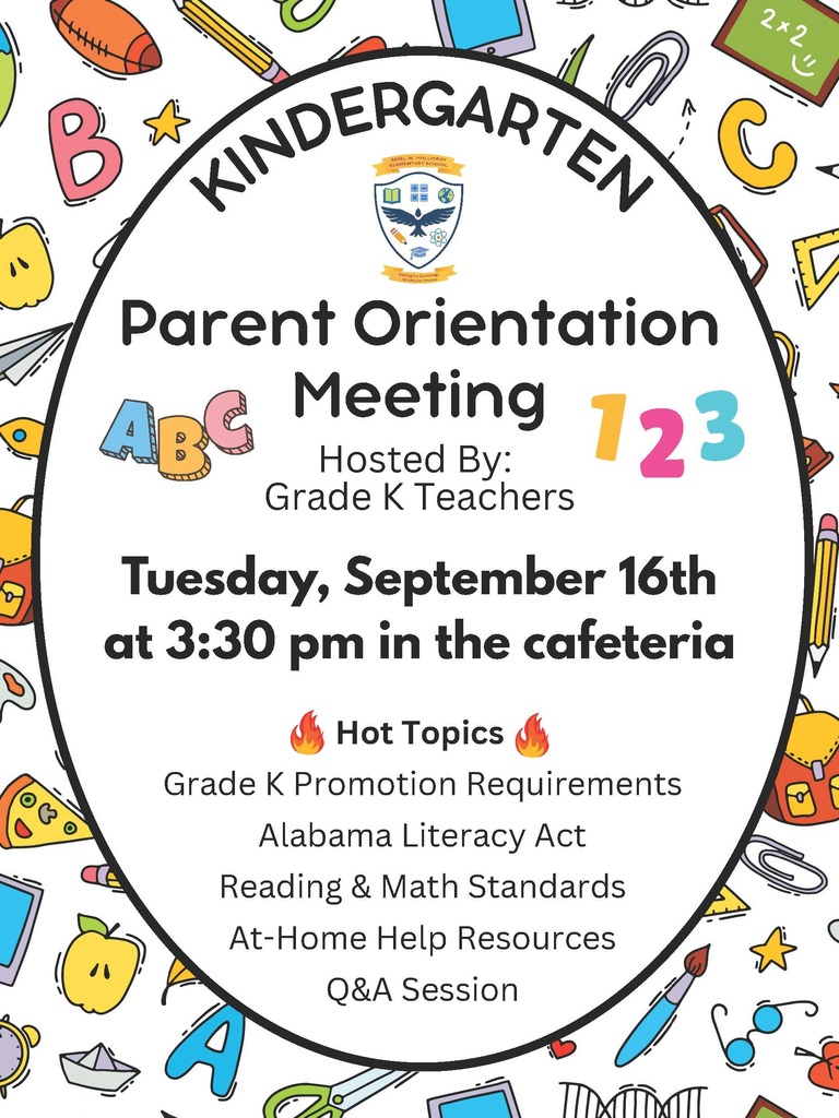 Kindergarten parent meeting