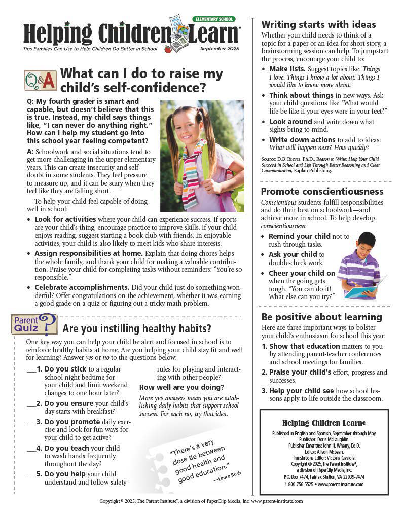 Helping Children Learn