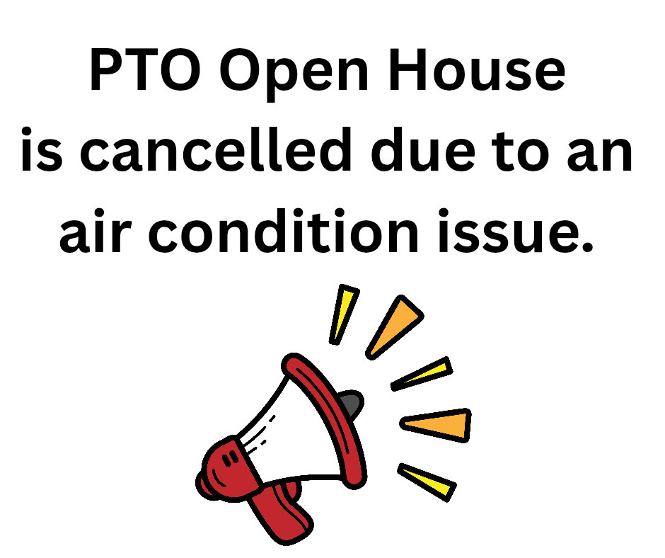 open house canceled