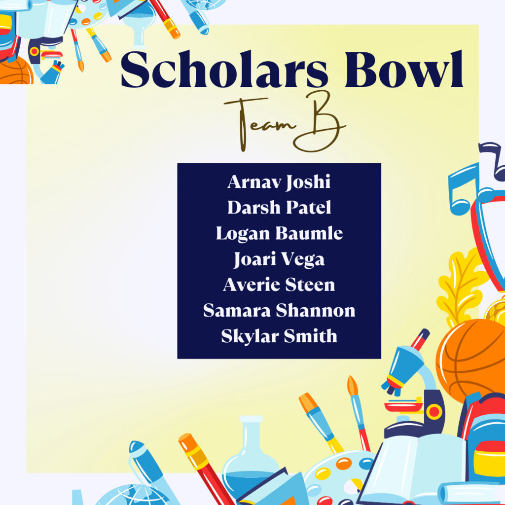 Scholars Bowl Team B