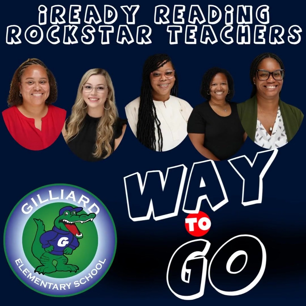 CONGRATULATIONS are in order for these teachers and students on being iReady ROCKSTAR classes for week ending 9/5/25. These classes maintained an average of 85% or better on their lessons in iReady Reading and/or Math. This is an outstanding achievement that takes hard work and commitment. THANK YOU teachers for monitoring your students' data throughout the week to ensure their goals were met. #AchievingExcellenceTogether