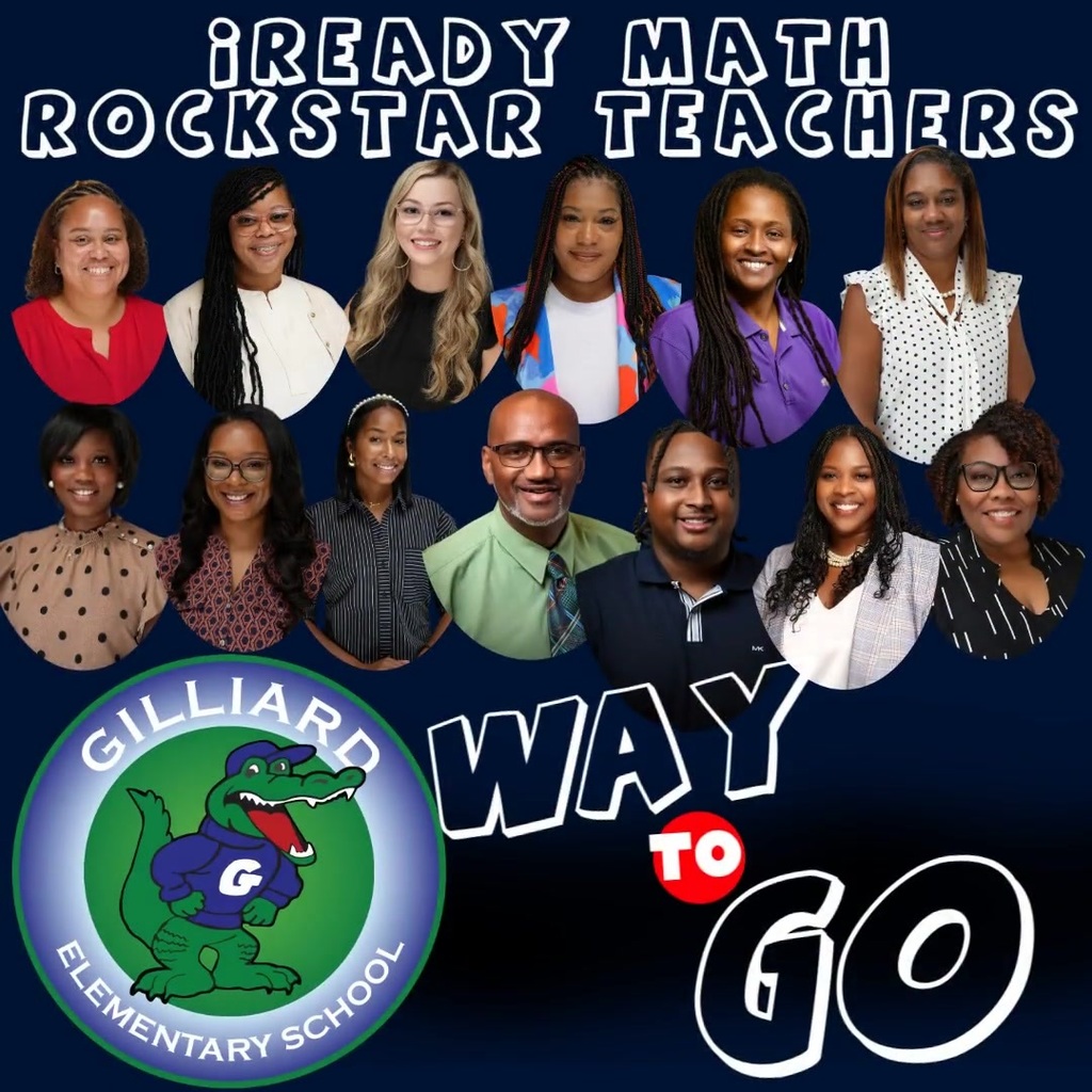 CONGRATULATIONS are in order for these teachers and students on being iReady ROCKSTAR classes for week ending 9/5/25. These classes maintained an average of 85% or better on their lessons in iReady Reading and/or Math. This is an outstanding achievement that takes hard work and commitment. THANK YOU teachers for monitoring your students' data throughout the week to ensure their goals were met. #AchievingExcellenceTogether