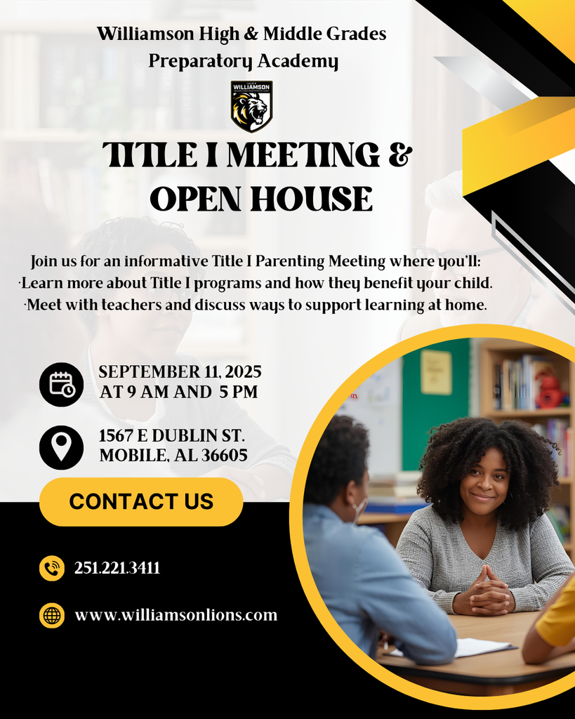 Title I and Open House Meeting