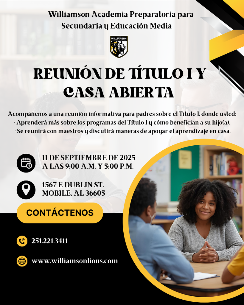 Title I and Open House Meeting