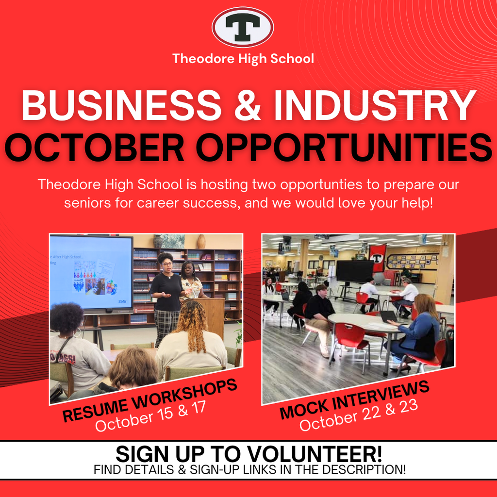 Business and industry - October Opportunities!