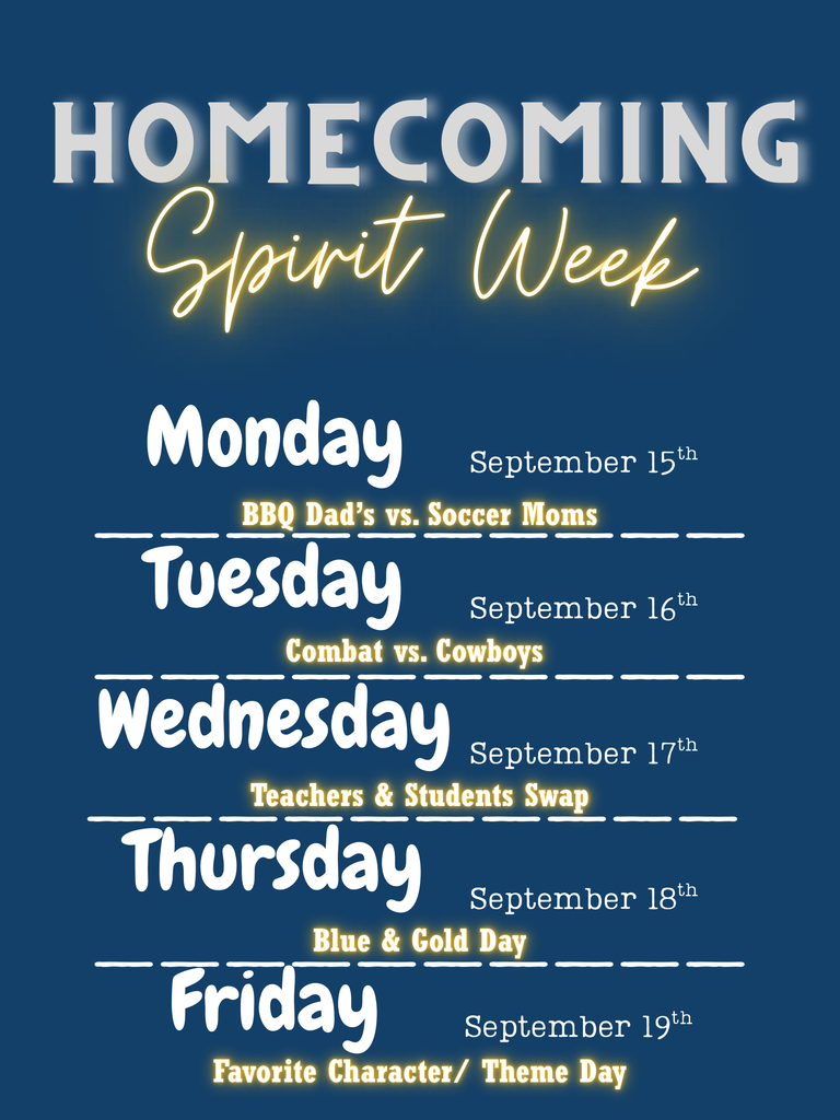 Homecoming Spirit Week