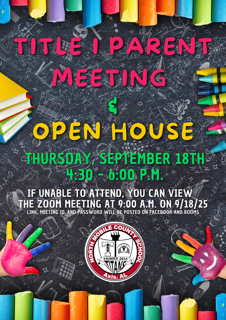 Title 1 Meeting Thursday September 18th