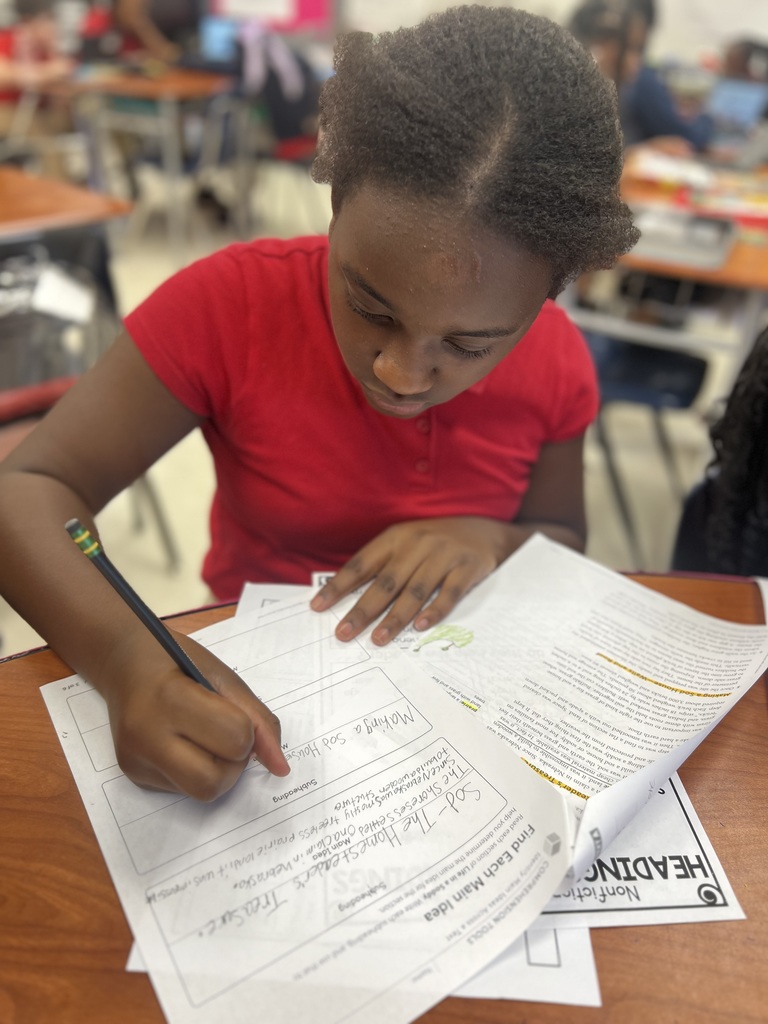 Ms. Colston's small group reading lesson 