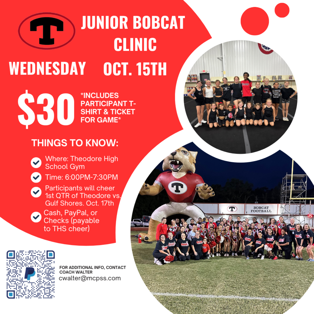 Theodore HS Cheer Clinic
