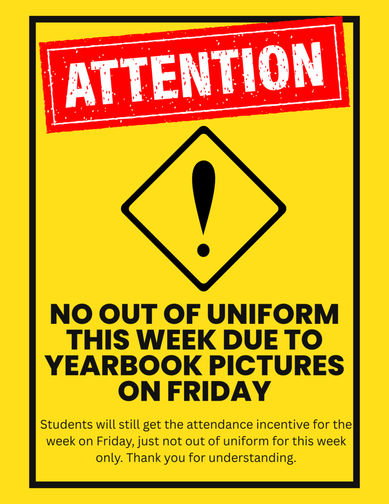 No Out of Uniform