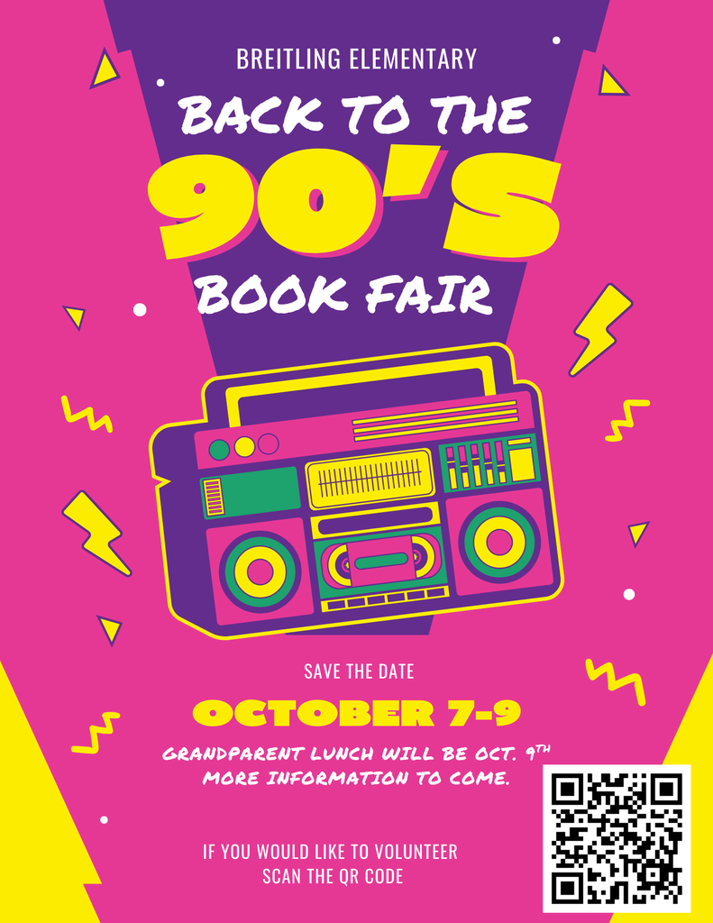 Book Fair flyer