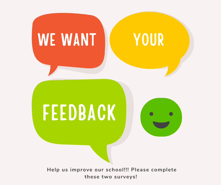 We Want Your Feedback!