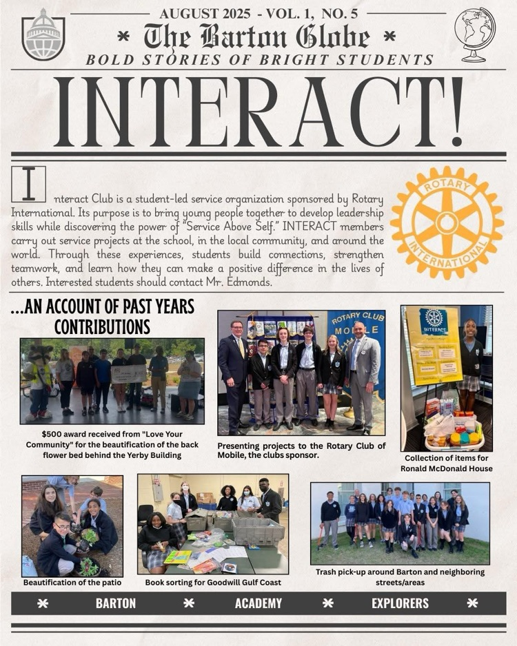PTO Spotlight - Barton Globe 