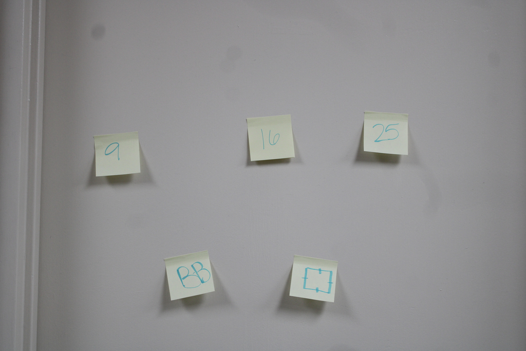 sticky notes