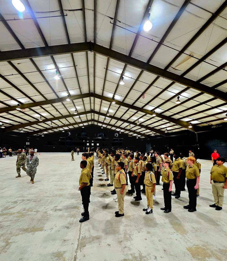 Cadets in formation