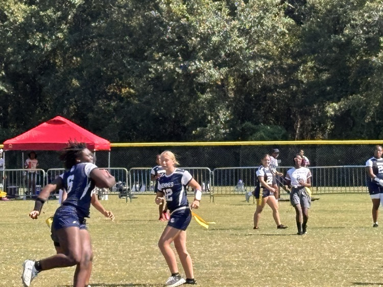 Girls Flag Football SMS vs Burns and Chestang