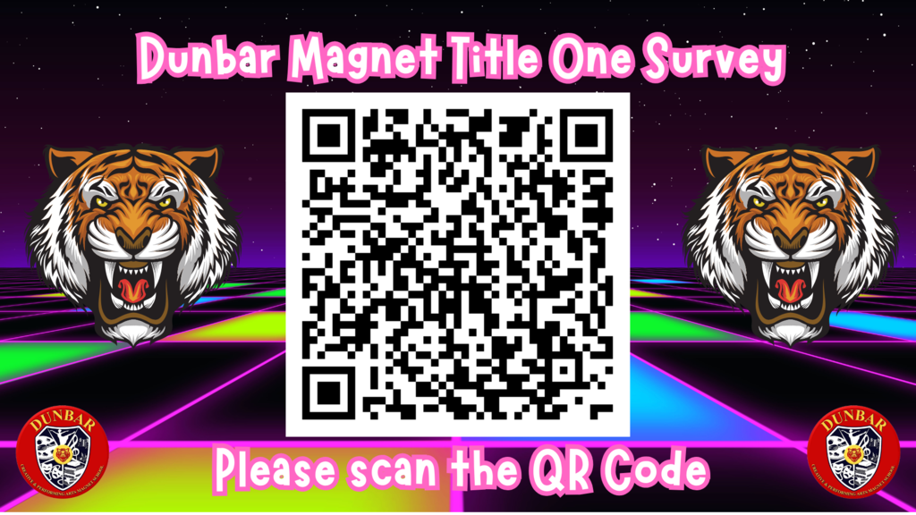 QR code for Dunbar Magnet Title One Survey