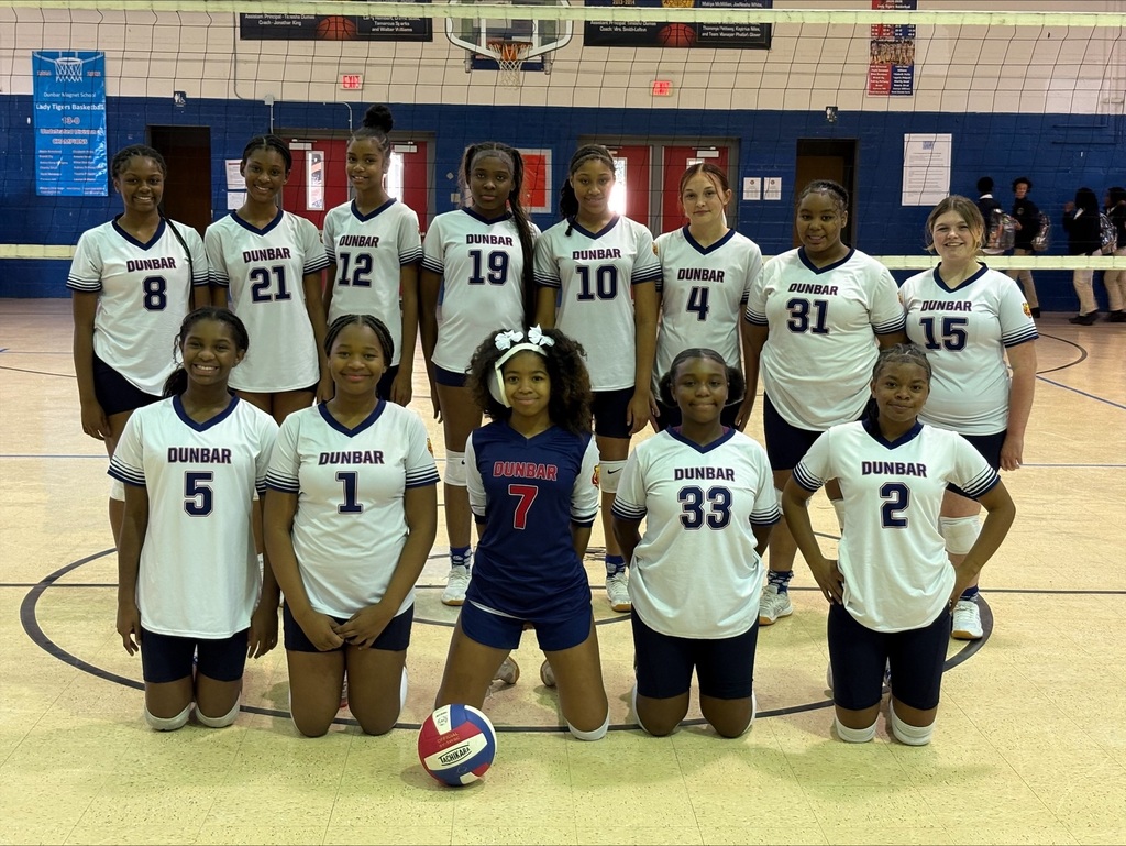 Dunbar Lady Tigers Volleyball Team