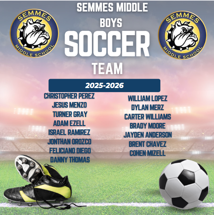 2025-2026 Boys Soccer Team