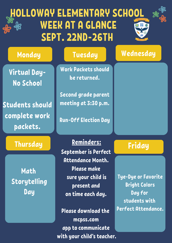 week at a glance