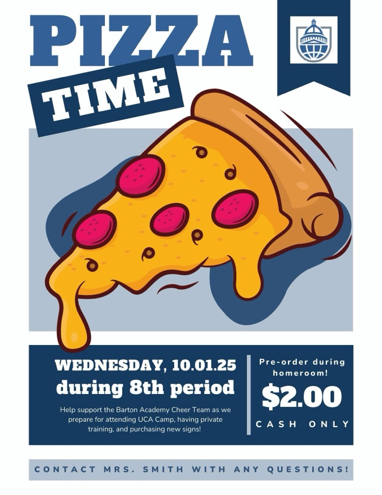 Cheer pizza fundraiser 