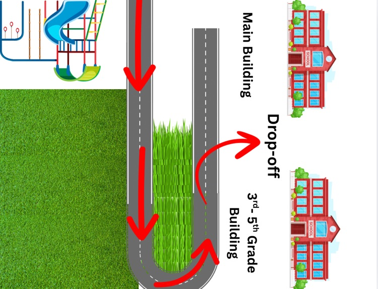 Voting drop-off map