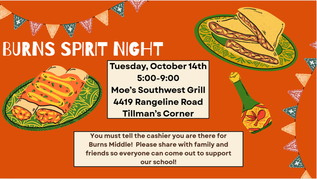Burns Spirit Night