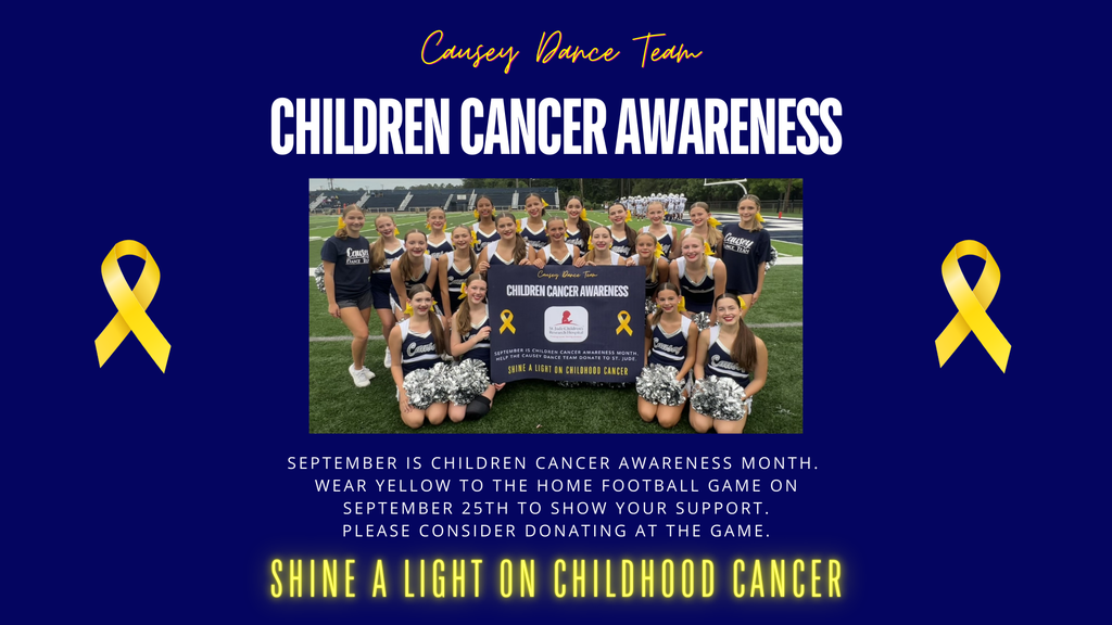 Graphic about child cancer awareness