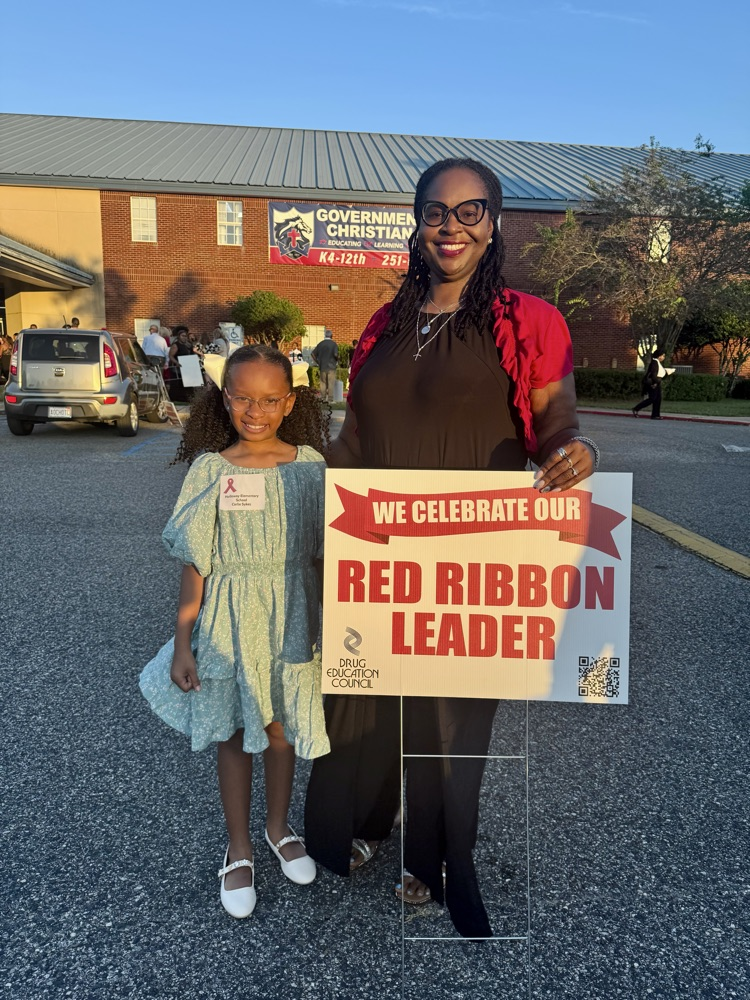 red ribbon leader