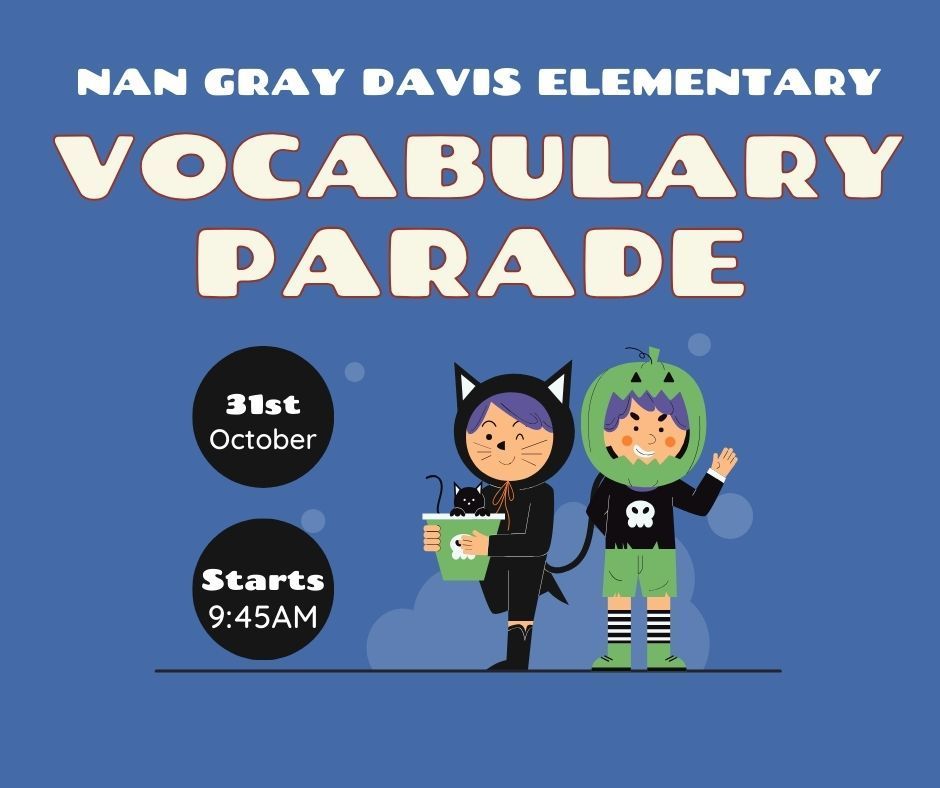 Vocabulary Parade - October 31