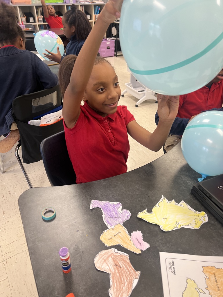 Balloon Globes with Ms. Demming