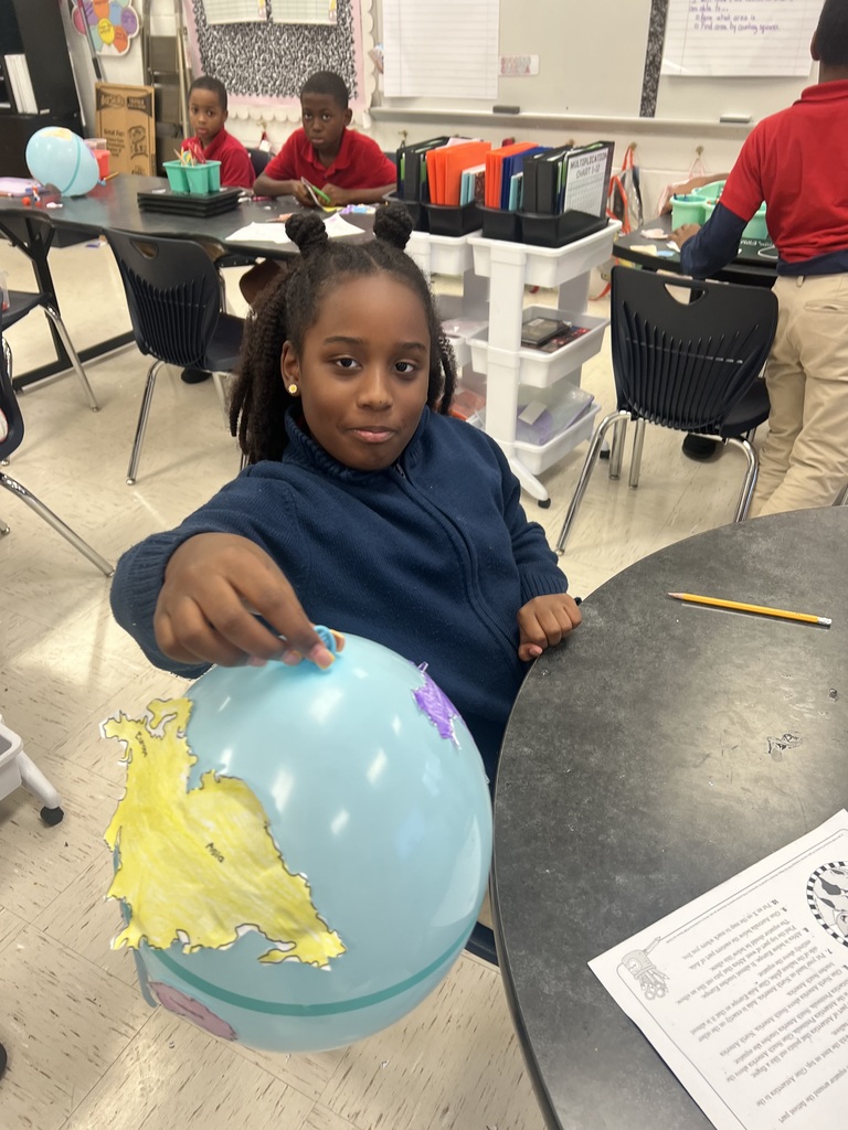 Balloon Globes with Ms. Demming