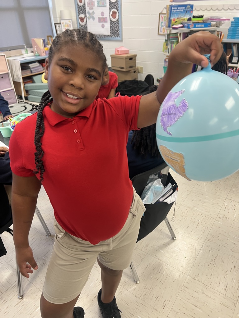 Balloon Globes with Ms. Demming