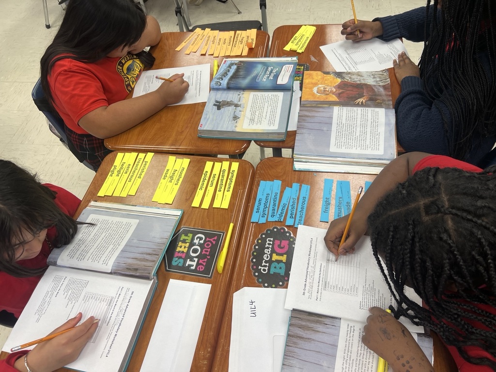 Ms. Colston's reading prep