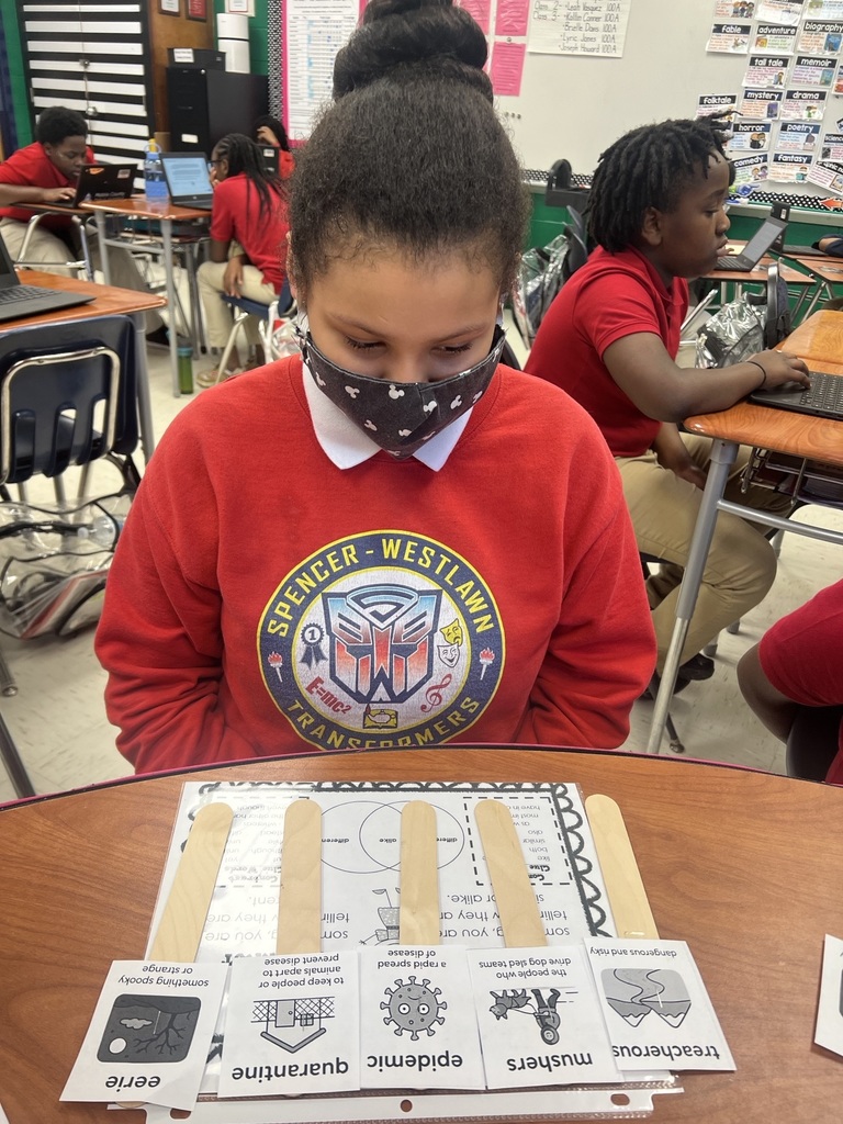 Ms. Colston's reading prep