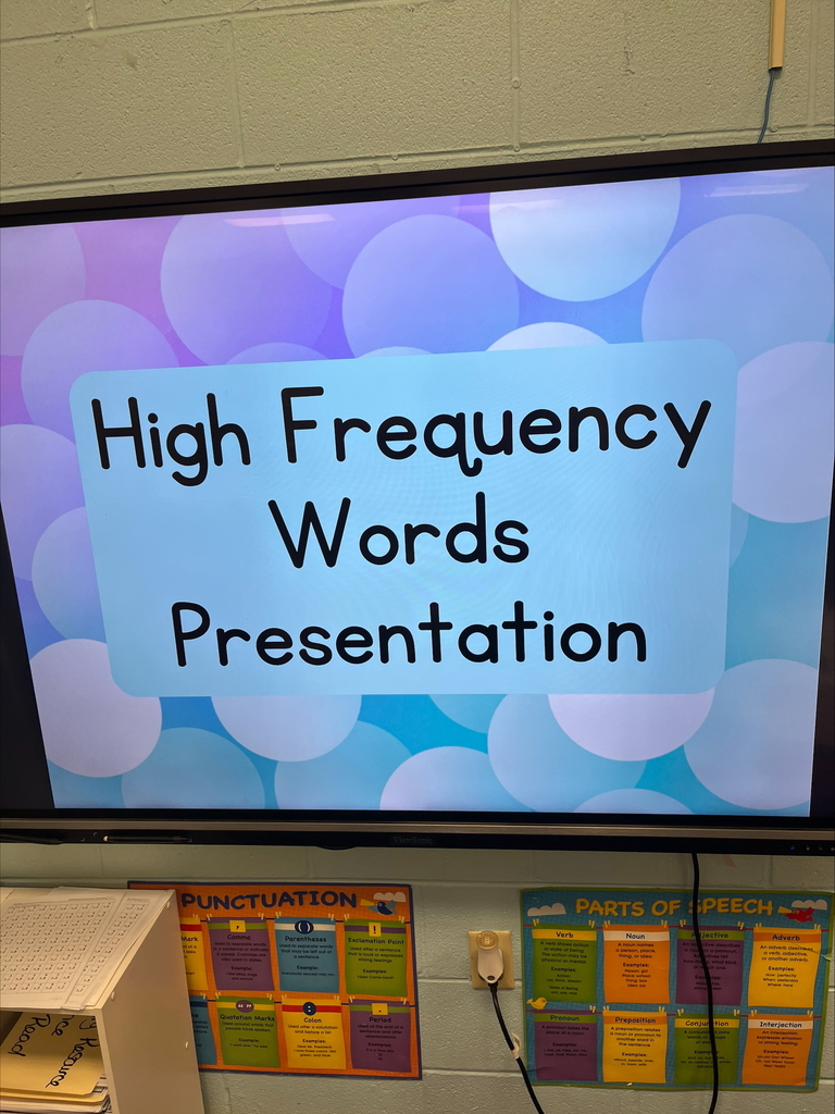Ms. Withers High Frequency Words