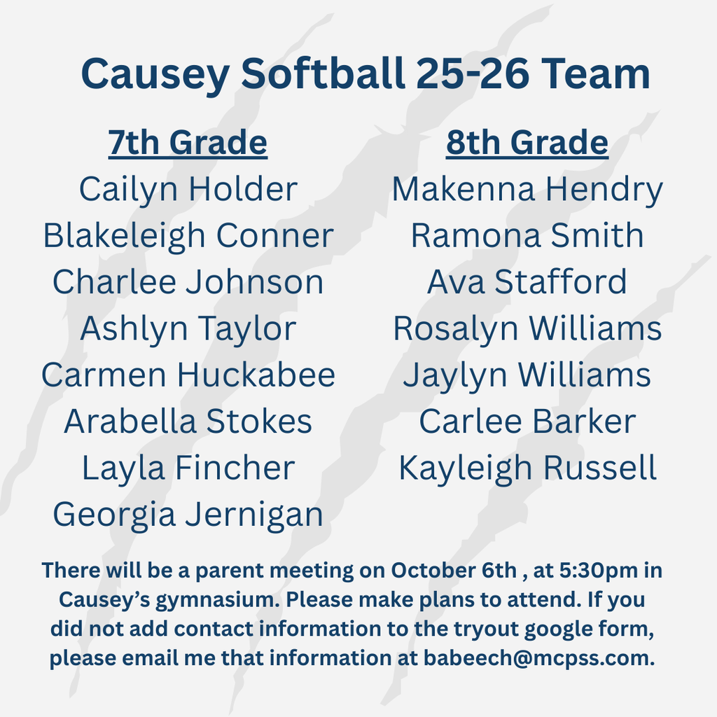 Graphic of softball team 25-26
