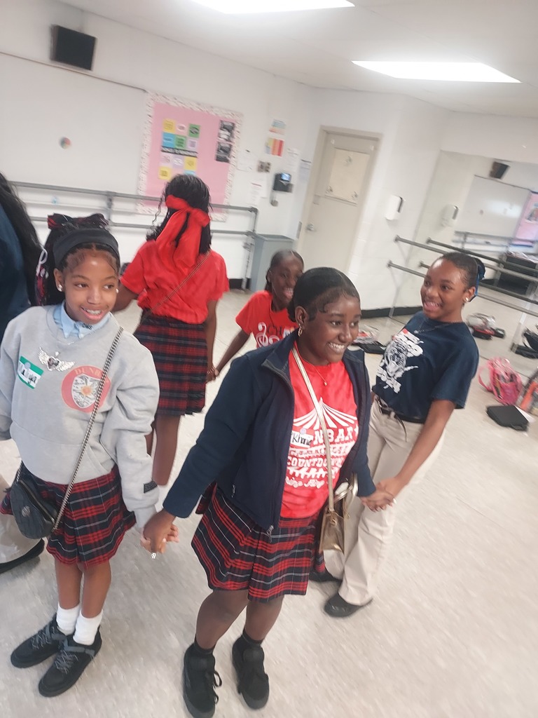 7th grade Evolving Butterflies meeting pictures.